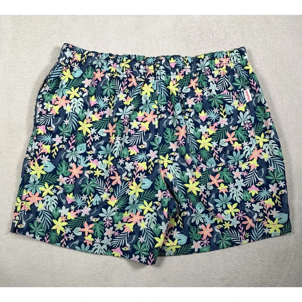 Chubbies Mens Swim Trunks Shorts Size Medium M 5.5 Inseam Tropical Floral Mesh M